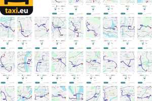 In über 30 deutschen Städten erscheint nun das Taxi als eines der möglichen Verkehrsmittel zum Ziel der Wahl. Bild: taxi.eu