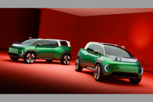 https://taxi-heute.deOptisch geht Fiat mit der Studie ganz neue Wege. | Foto: Fiat