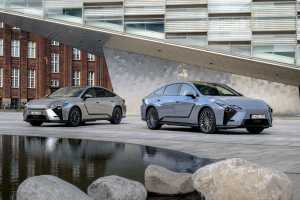 Der neue Lexus ES stand uns in Kopenhagen und Umgebung als Hybrid und als reine Elektro-Variante zur Verfügung.| Foto: Toyota