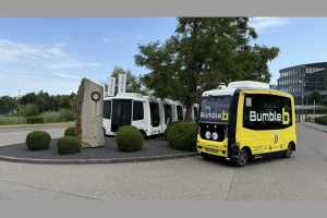 Van kendisi: Bertrandt'ın otonom Shuttle BumbleB'si özellikle kırsal alanı göz önünde bulunduruyor. | Fotoğraf: Bertrandt