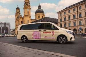 Mehr als 112 Millionen Kilometer haben die über die Freenow-Plattform vermittelten Taxis seit 15 Jahren zurückgelegt. | Foto: Freenow