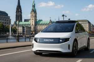 Hamburg, diğer ülkelerle birlikte Robotaxis için PBefG'nin uyarlanması gerekip gerekmediğini inceliyor.| Fotoğraf: taxi heute Editörlüğü / yapay zeka
