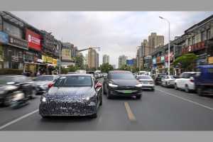 Şanghay şehir trafiğinde şimdiden çok iyi bir performans sergiliyor: En yeni otomasyon seviyesi ile CLA. | Foto: Mercedes-Benz