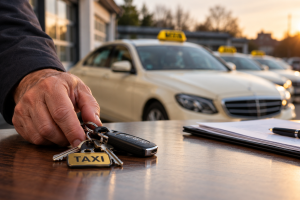 Unser Leser hat fünf Jahre einen Nachfolger für seinen Taxi-Betrieb gesucht - leider vergebens.| Foto: Symbolfoto - taxi-heute Redaktion/KI