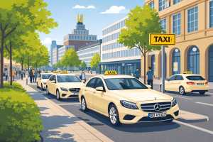 Taxi ist Daseinsvorsorge - deshalb muss die Politik endlich die Taxi-Branche vor unlauterem Wettbewerb schützen.| Foto: T. Kanzler / KI