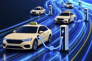 Für das Taxi- und Mietwagengewerbe entscheiden nicht allein neue Technologien über den Erfolg, sondern vor allem verlässliche politische Rahmenbedingungen und eine flächendeckende Ladeinfrastruktur.| Foto: BCCG/KI