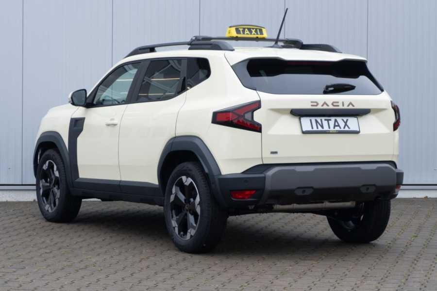 Der Dacia Duster lässt sich mit Intax-Paketen für den Taxi- und Mietwageneinsatz ausrüsten. | Foto: INTAX.de