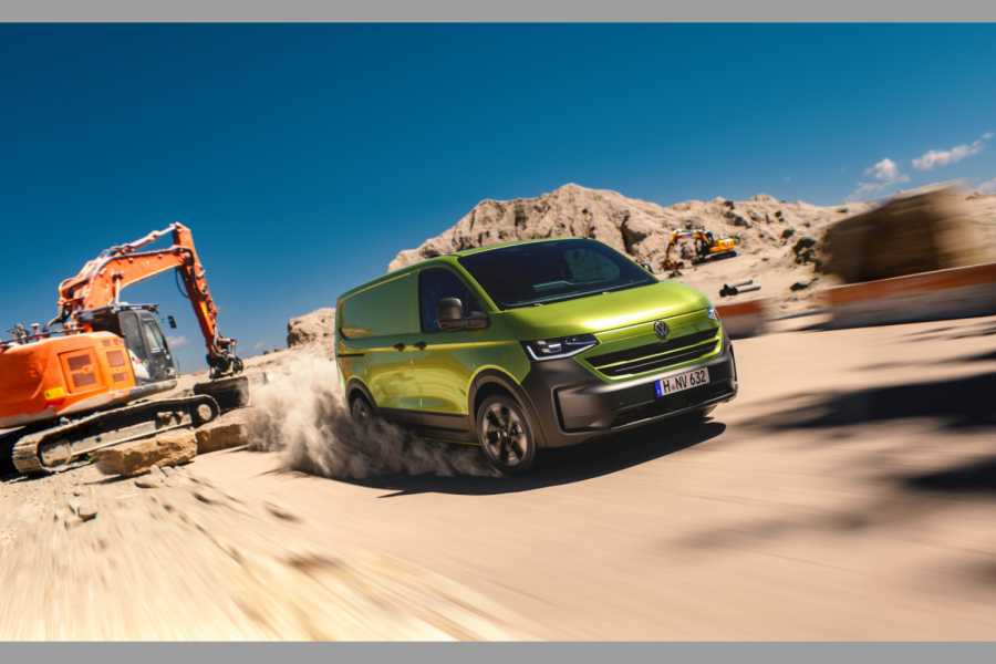 Robustes Werkzeug: der neue Transporter. (Foto: VWN)