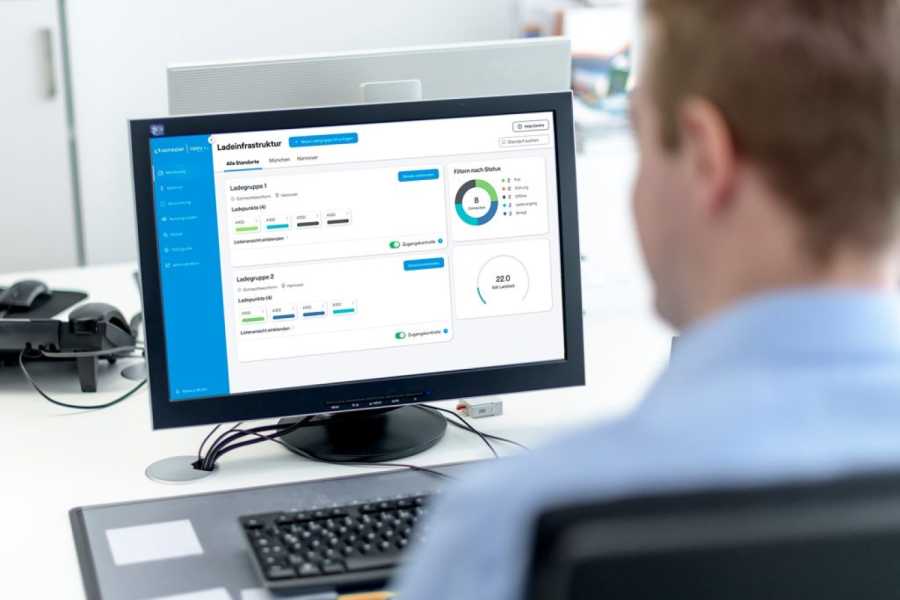 Das Betreiber-Dashboard vereinfacht den Job des Mobilitätsmanagements. | Foto: Sonepar