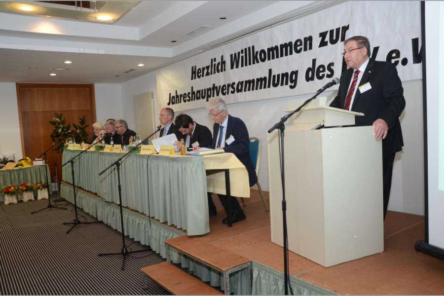 LTV-Präsident Christoph Schuchert nahm kein Blatt vor dem Mund. (Foto: Dietmar Fund)