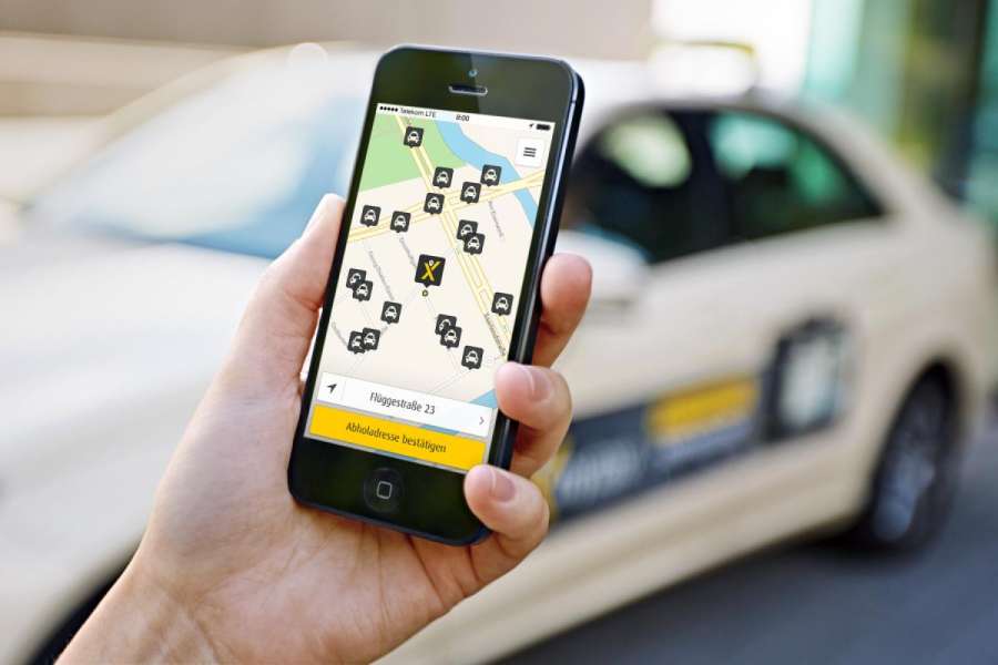 Die Bezahlfunktion der App mytaxi darf nun auch in der Region Stuttgart mit Rabatten beworben werden. (Foto: Intelligent Apps)