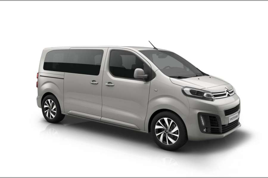 Auf den ersten Fotos ist zu sehen, dass es auch Varianten mit zwei Schiebetüren geben wird. (Foto: Citroen)
