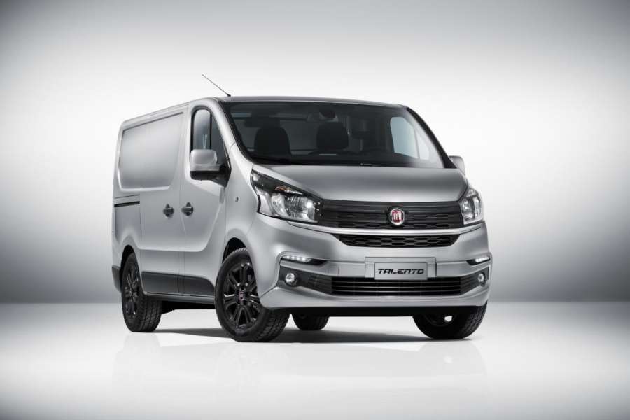 Der neue Fiat Talento ist unschwer als enger Verwandter des Renault Trafic zu erkennen. (Foto: Fiat Professional)