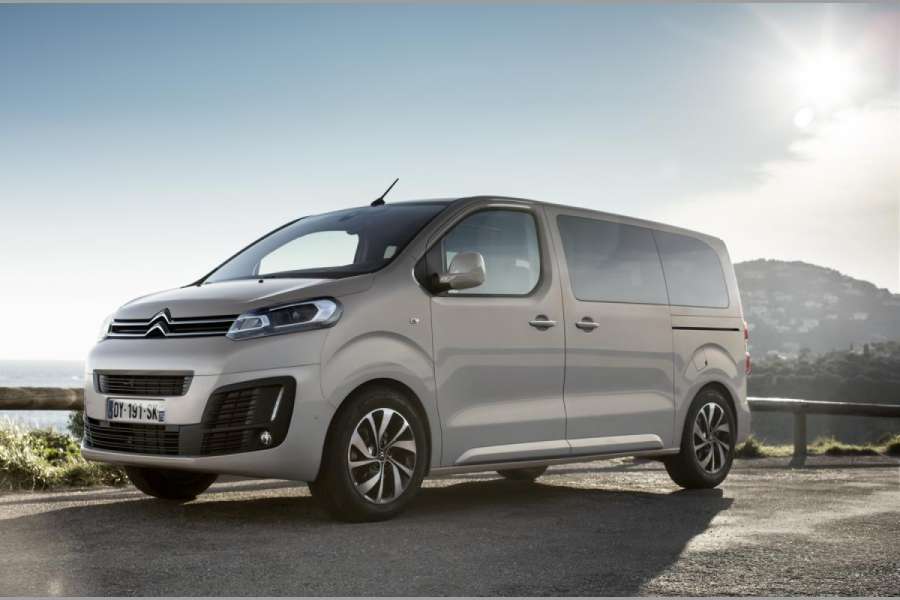Die zweite Schiebetüre links kostet im Jumpy Tourer und im Space Tourer Aufpreis. (Foto: Citroen)