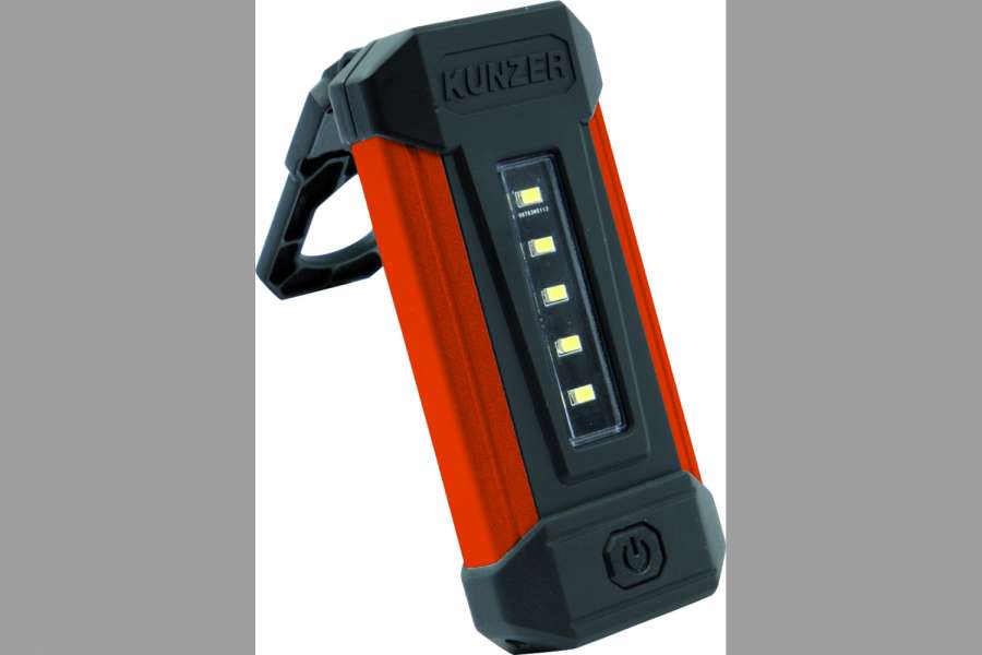 Die Kunzer-Lampe leuchtet auf Wunsch flächig oder punktuell. (Foto: Kunzer)