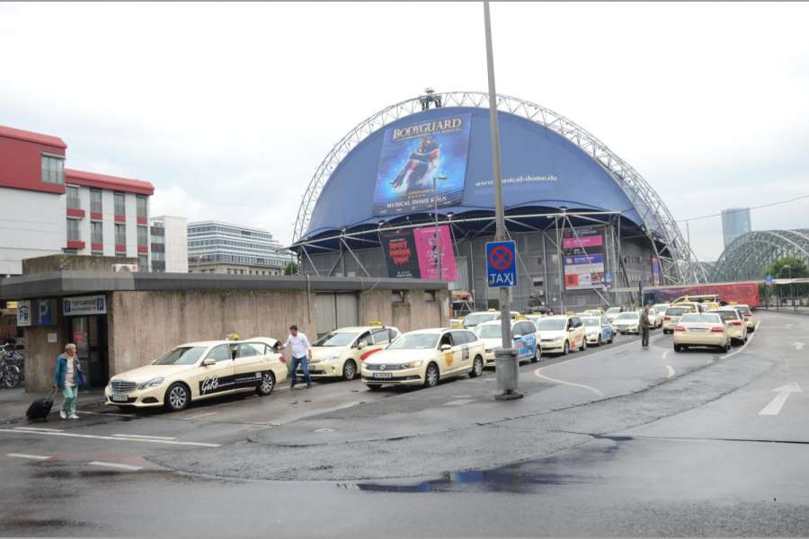 In Köln wehrt sich die Taxigenossenschaft gegen Aktionen von mytaxi. (Foto: Dietmar Fund)