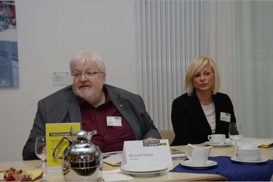 Mit seiner PR-Kampagne sind Michael Müller und der BZP seit Ende 2016 (Foto) in Berlin präsent. Wann dorthin die Geschäftsstelle umzieht und was das für deren heutige Mitarbeiter wie Margarete Reinhardt bedeutet, ist noch offen. (Foto: Dietmar Fund)