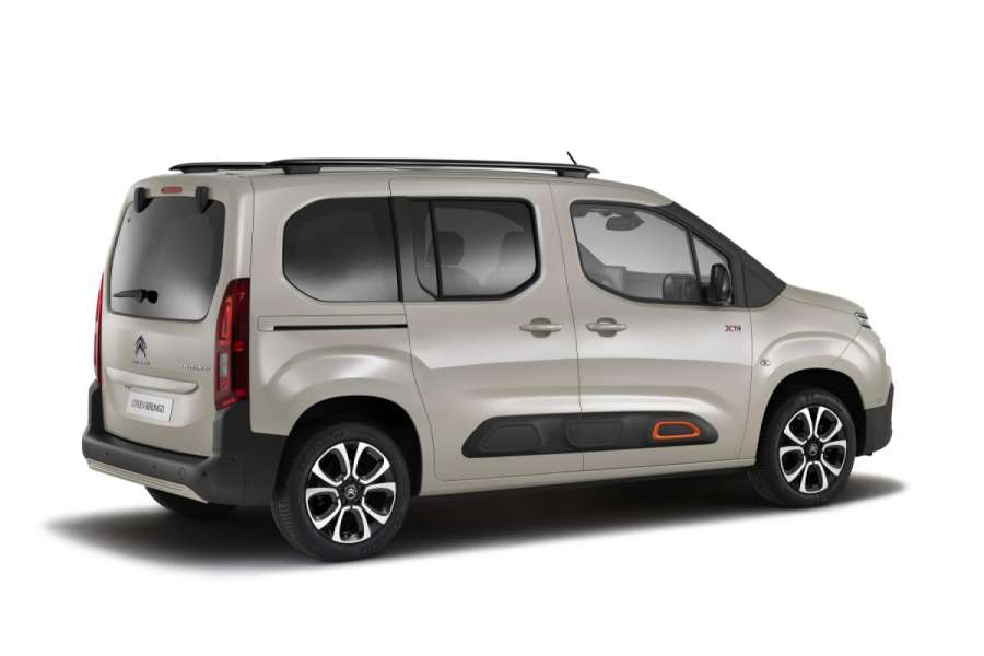 So sieht die Langversion des Trios von der Seite aus. Hier ist der Citroen Berlingo zu sehen. (Foto: Citroen)