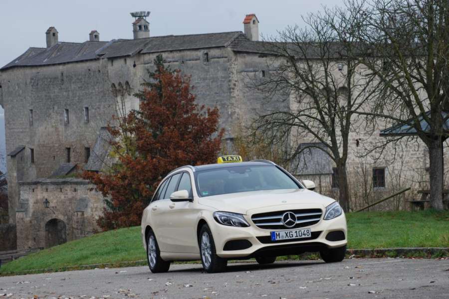 Der bis vor kurzem als Sondermodell „Das Taxi“ erhältliche Mercedes-Benz C 220d ist von der Rückrufaktion massiv betroffen. (Foto: Dietmar Fund)