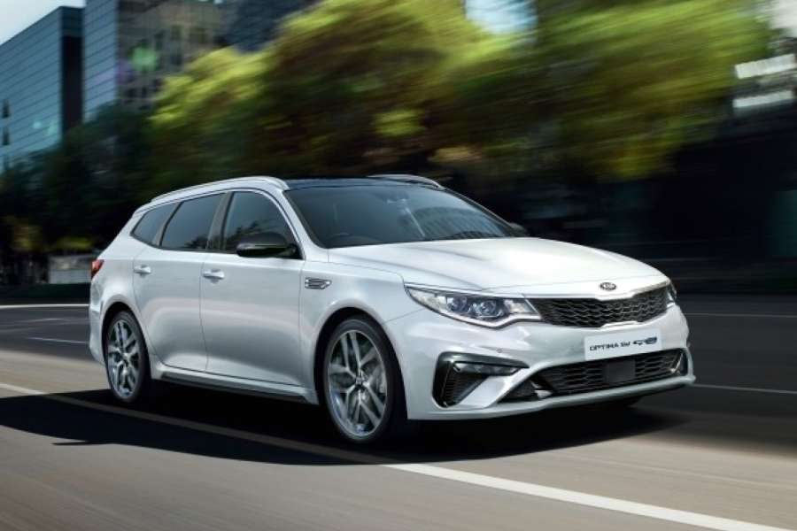 Der optisch kaum veränderte Kia Optima Sportswagon bekommt jetzt einen Dieselmotor mit 1,6 statt 1,7 Litern Hubraum. (Foto: Kia)