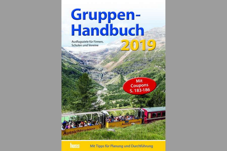 Das Gruppenhandbuch 2019 hilft auch bei der Planung von Kurztrips für kleinere Gruppen wie Vereine oder Schulklassen. (Foto: HUSS-VERLAG)