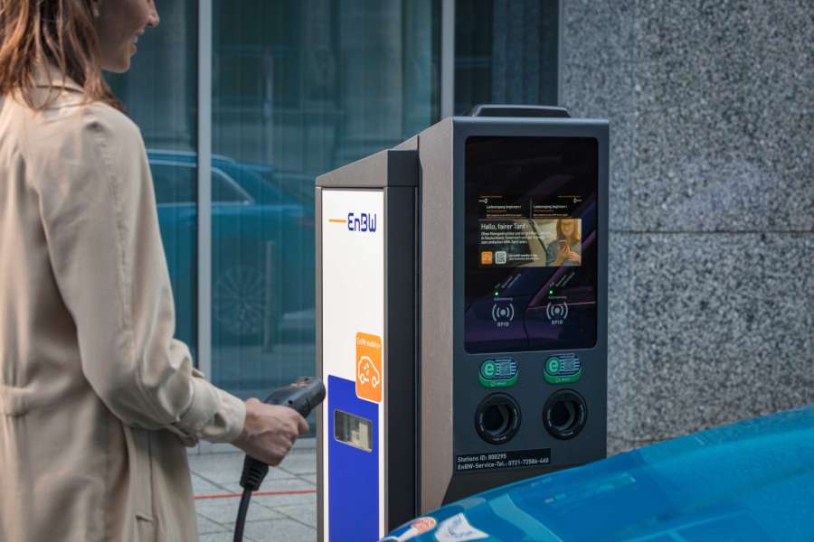 Die Ladepunkte von EnBW sind jetzt eichrechtskonform. (Foto: Joel Micah Miller/EnBW)