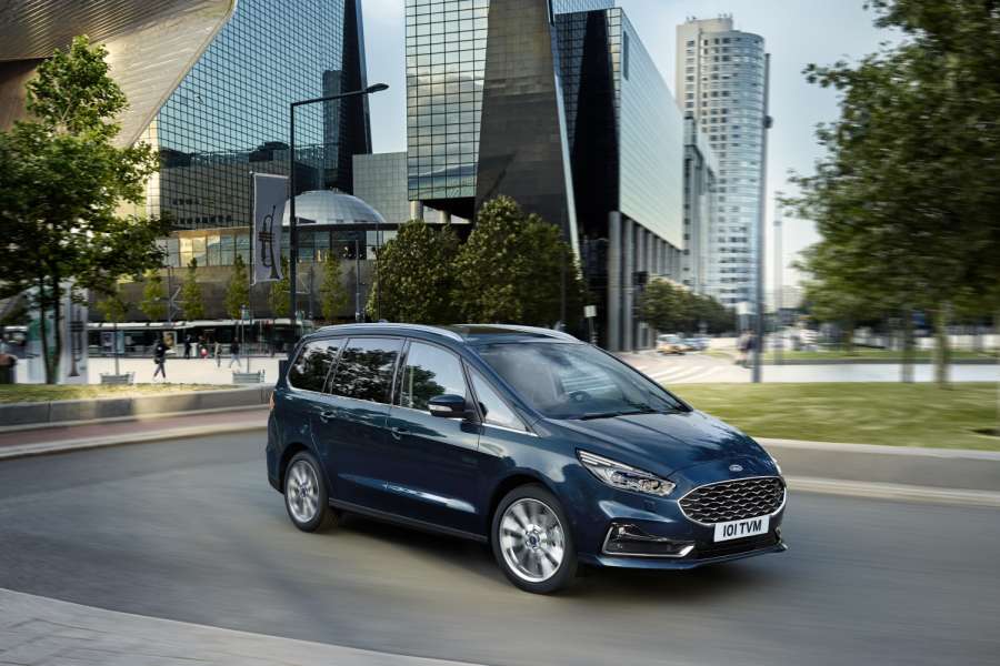 Der Galaxy (Foto) und der S-Max sollen mit Hybrid-Antrieb dieselbe Ladekapazität wie mit anderen Antrieben haben. (Foto: Ford)