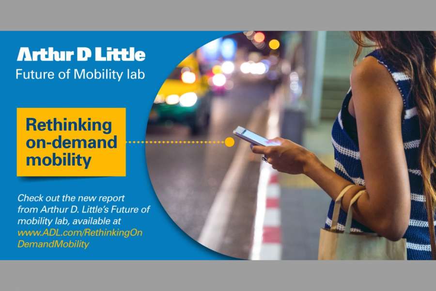 Die Berater von ADL plädieren für einen regulatorischen Rahmen für die On-Demand-Mobilität. Er soll für alle Marktteilnehmer wie Taxis und Vermittlungs-Plattformen gelten. (Foto: Arthur D. Little)