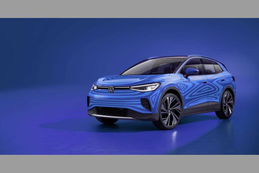 So chic soll der neue kompakte Elektro-SUV einmal aussehen. (Foto: Volkswagen)