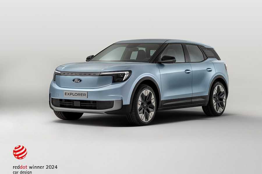 Neuer Ford Explorer gewinnt den Red Dot Design Award 2024. (Foto: Ford-Werke GmbH)