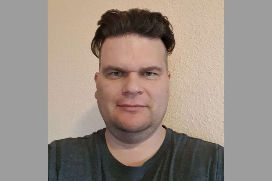 André Thedran ist der neue Vorsitzende. Auf die Schnelle konnte er nur ein Selfie schicken, ein Foto des neuen Vorstands wird erst noch gemacht. (Foto: Thedran)