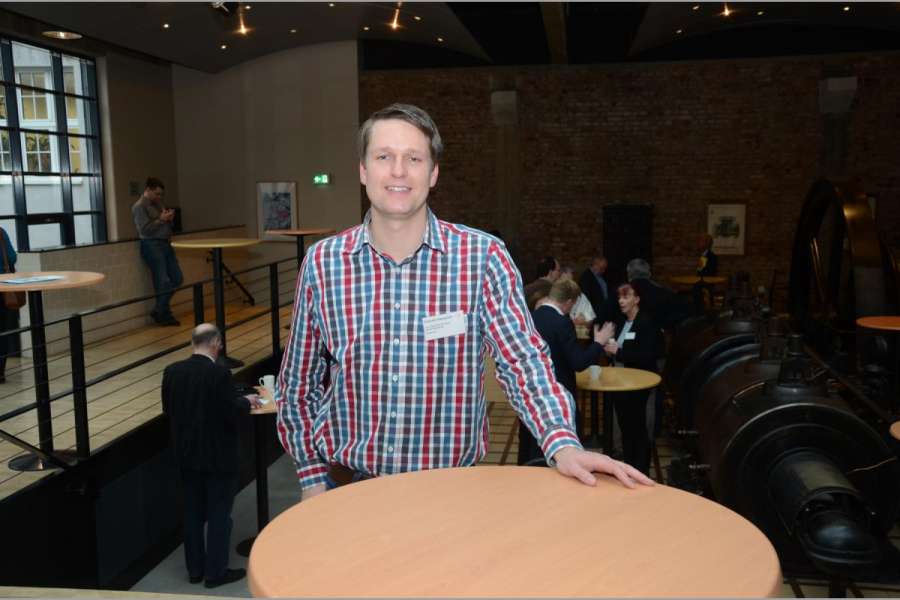 Dominik Haarannen wollte sich bei der Konferenz nach neuen Perspektiven für seinen Familienbetrieb umschauen. (Foto: Dietmar Fund)
