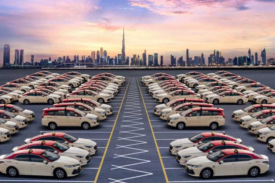 With over 6,000 taxis, the Dubai Taxi Company is the largest taxi company in the Arab state.| Photo: Dubai Taxi Company