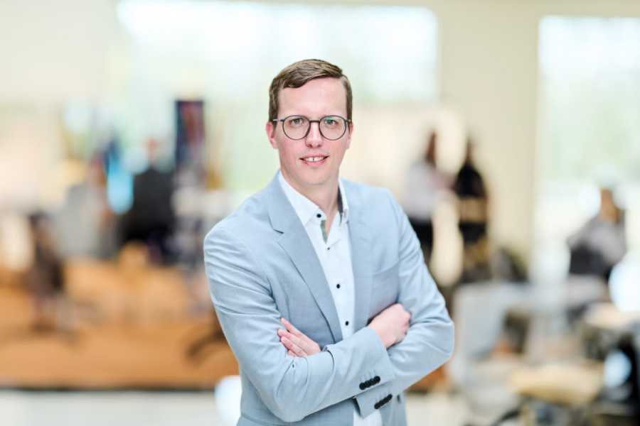 Florian Seithel von Geotab erläutert die Bedeutung des Effizienten Flottenmanagements.| Foto: Geotab