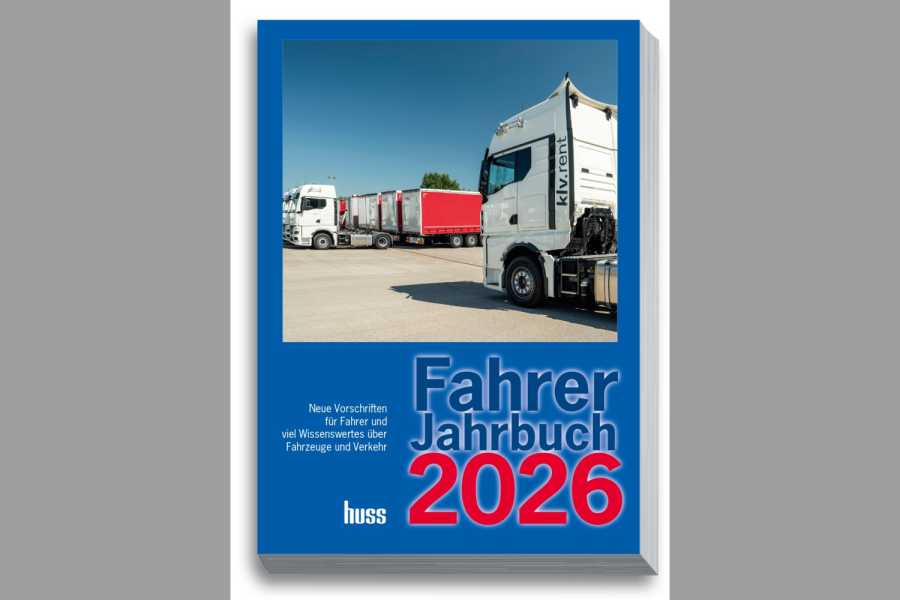 Fahrer-Jahrbuch 2026: Alles, was auf der Straße zählt! (Foto: HUSS-VERLAG GmbH)
