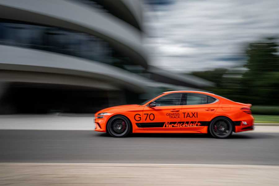 Der G70 ist mit einem 3.3 V6, der rund 370 PS mobilisiert, ausgestattet.| Foto: Genesis