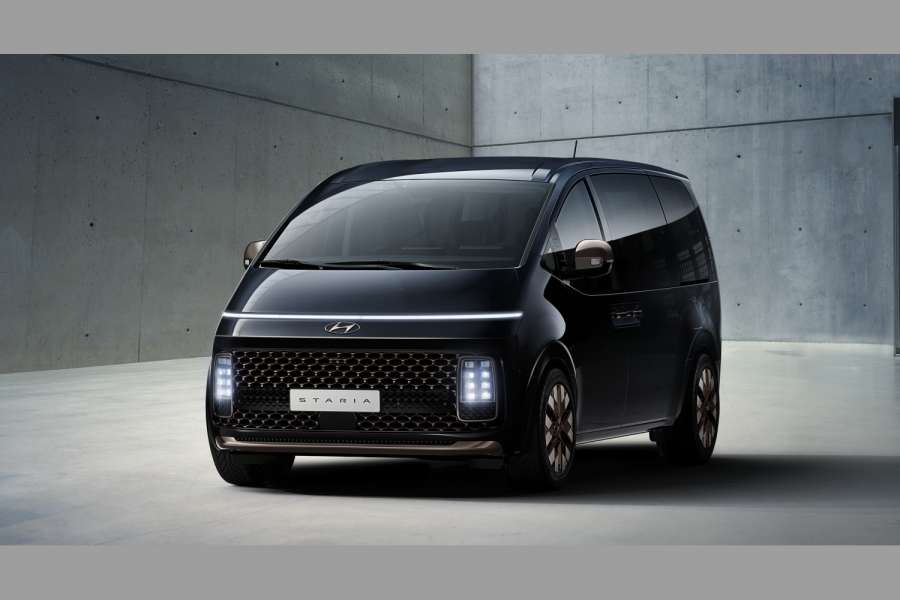 Vollintegriert: Der Staria setzt auf ein Design wie aus einem Guss, das auf gute Aerodynamik und Raumeffizienz schließen lässt. | Foto: Hyundai