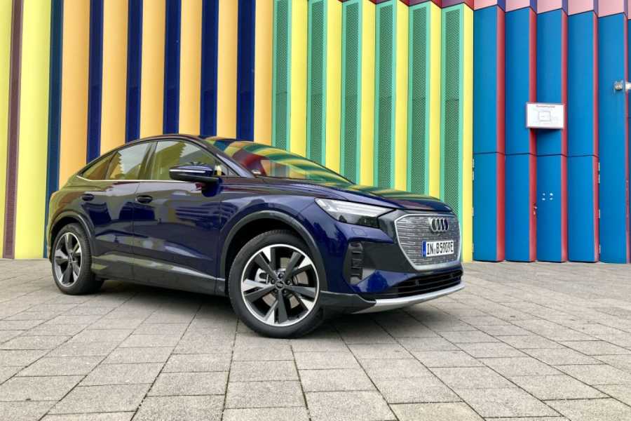 Der Q4 e-tron 45 Sportback profitiert massiv von den Verbesserungen. | Foto: G. Soller