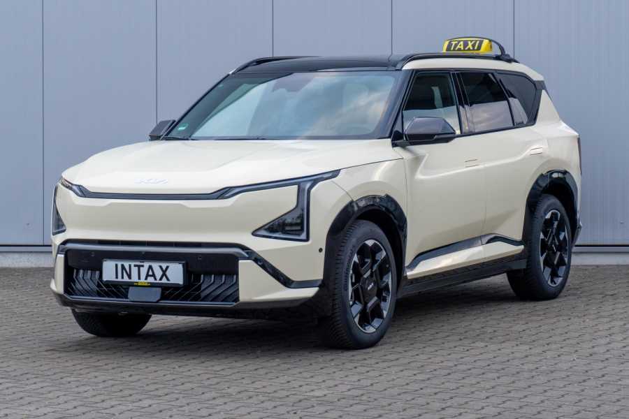 Kompaktes E-SUV von Kia, jetzt bei Intax als Taxi erhältlich.| Foto: Intax
