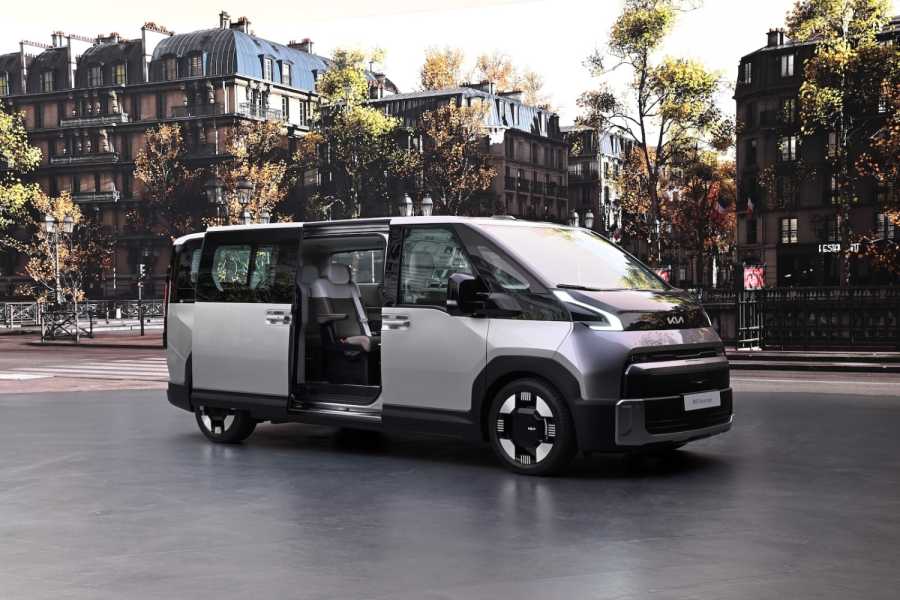 Viel Platz und 800 Volt - Technik: der Kia PV7 ist geradezu prädestiniert als Taxi.| Foto: press-inform
