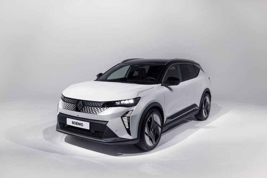 Selbstbewusster Auftritt: Mit 4,47 Meter Länge orientiert sich der vom Van mit der Elektrifizierung zum unvermeidlichen SUV mutierte Scenic am populären C-Segment. | Foto: Renault