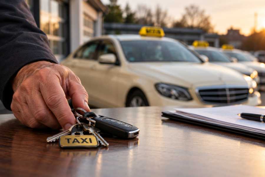 Unser Leser hat fünf Jahre einen Nachfolger für seinen Taxi-Betrieb gesucht - leider vergebens.| Foto: Symbolfoto - taxi-heute Redaktion/KI