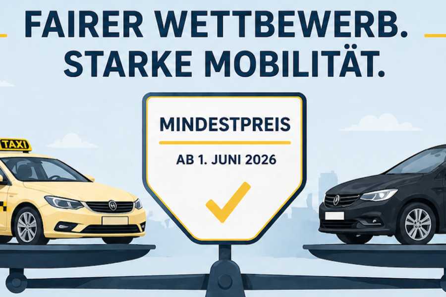 Mindestpreise für Mietwagen sorgen ab dem 1. Juni 2026 für mehr Fairness auf Kölns Straßen.| Foto: taxi-heute Redaktion / KI