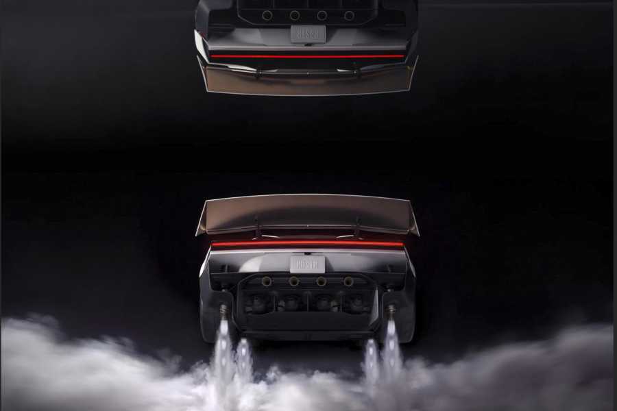 Abgehobene Idee: Auf Einladung soll der Roadster auch kurze Strecken fliegen können - am US-Stau vorbei. | Foto: Screenshot/Tesla