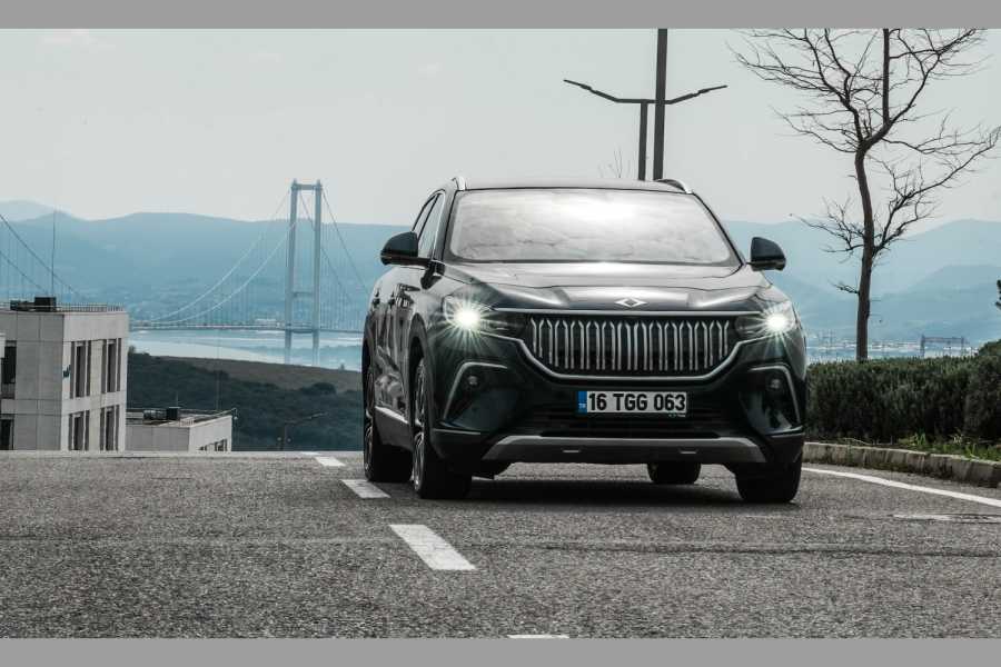 Rollt vom Bosporus auch nach Deutschland: Der Togg E-SUV T10X. | Foto: Togg/dpa