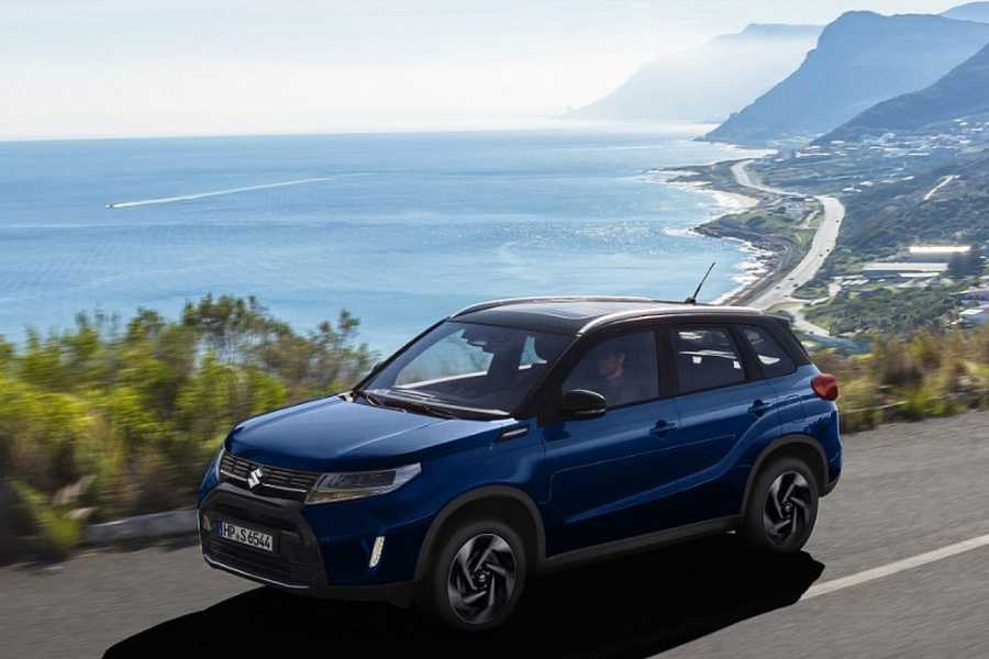 Suzuki nimmt mit dem elektrischen Vitara Kurs auf die Zukunft. (Screenshot: www.auto-suzuki.de)