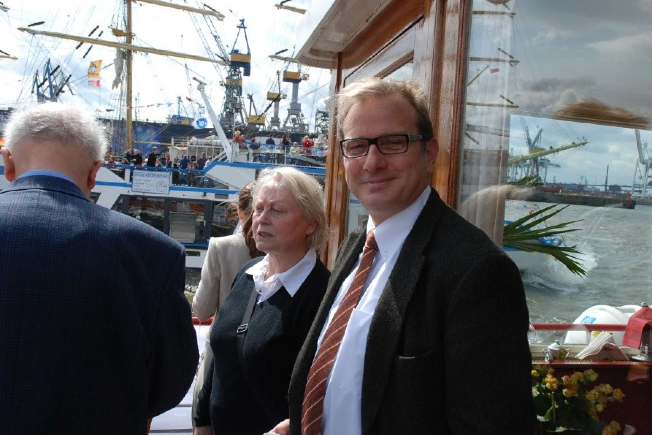 … aus Hamburg, wie etwa Thomas Lohse vom Mitbewerber Hansafunk…| Jürgen Hartmann
