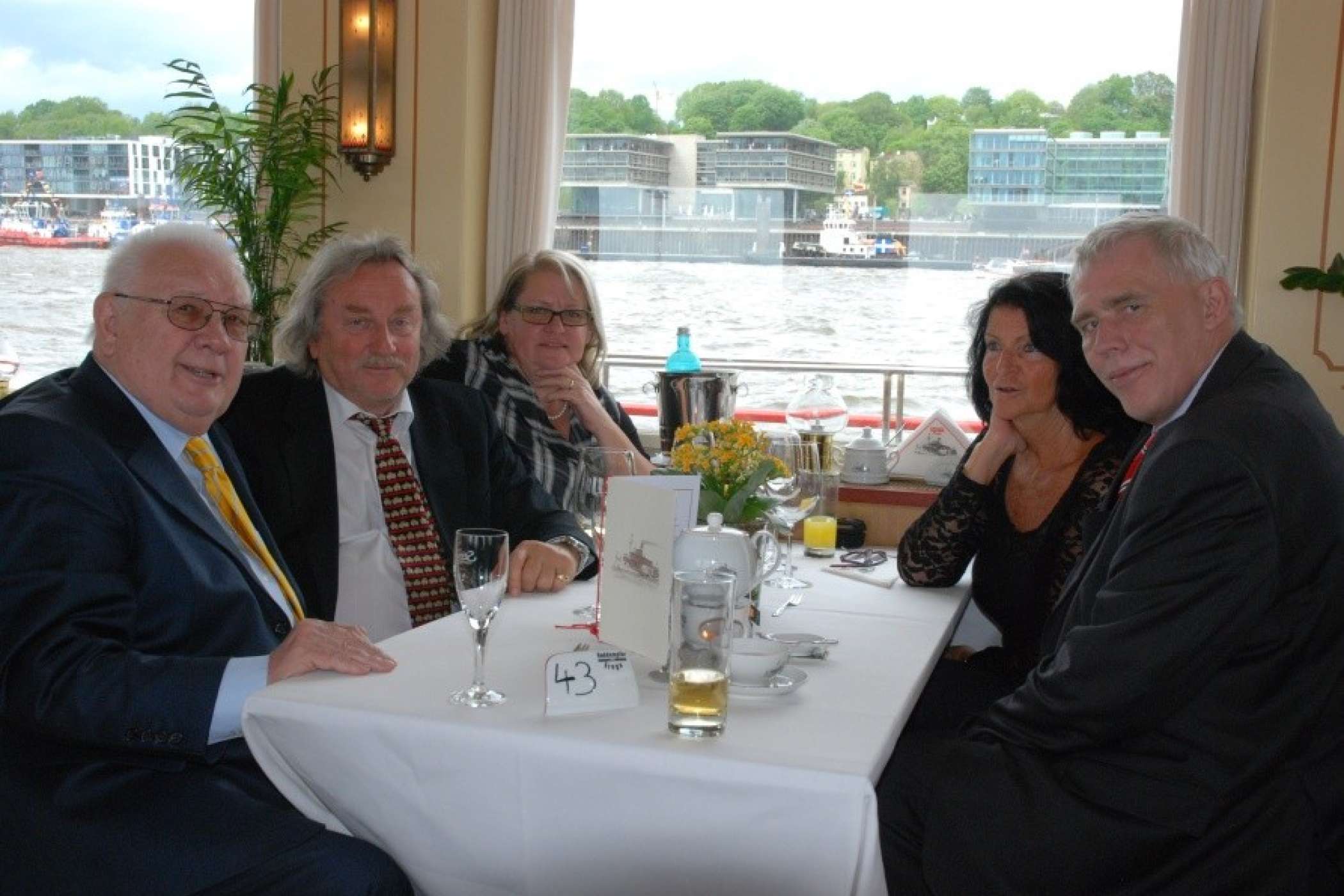 …und last but not least die Delegation der Wiener Taxizentrale…| Jürgen Hartmann