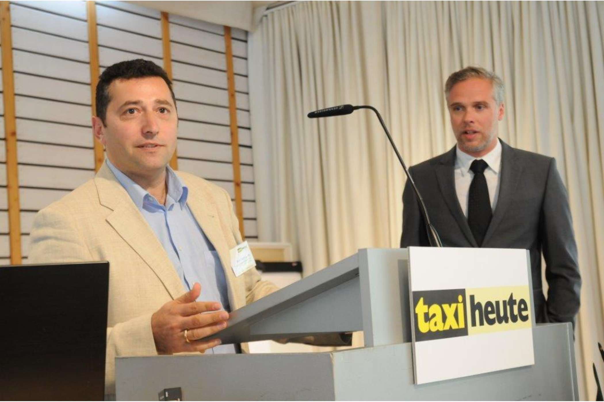 Boris Zagrebelsky und René Gelin vom Deutschen Medizinrechnungszentrum (DMRZ) rechneten vor, dass Krankenfahrten nach heutigen Konditionen ab 2015 in den meisten Bundesländern hohe Verluste einbringen würden.| Martin Heying