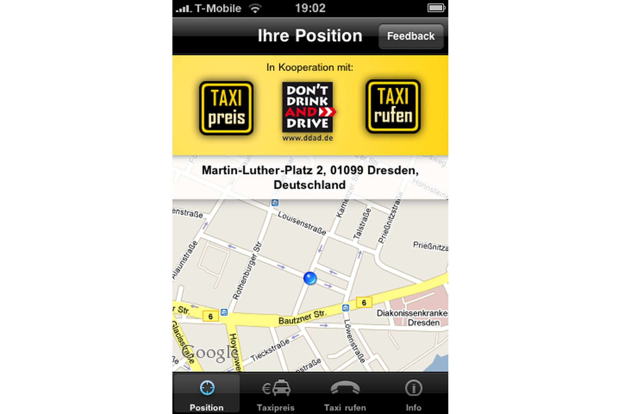 Bei Fair Taxi kann der Kunde vor der Bestellung sich den ungefähren Fahrpreis ermitteln lassen. | jh